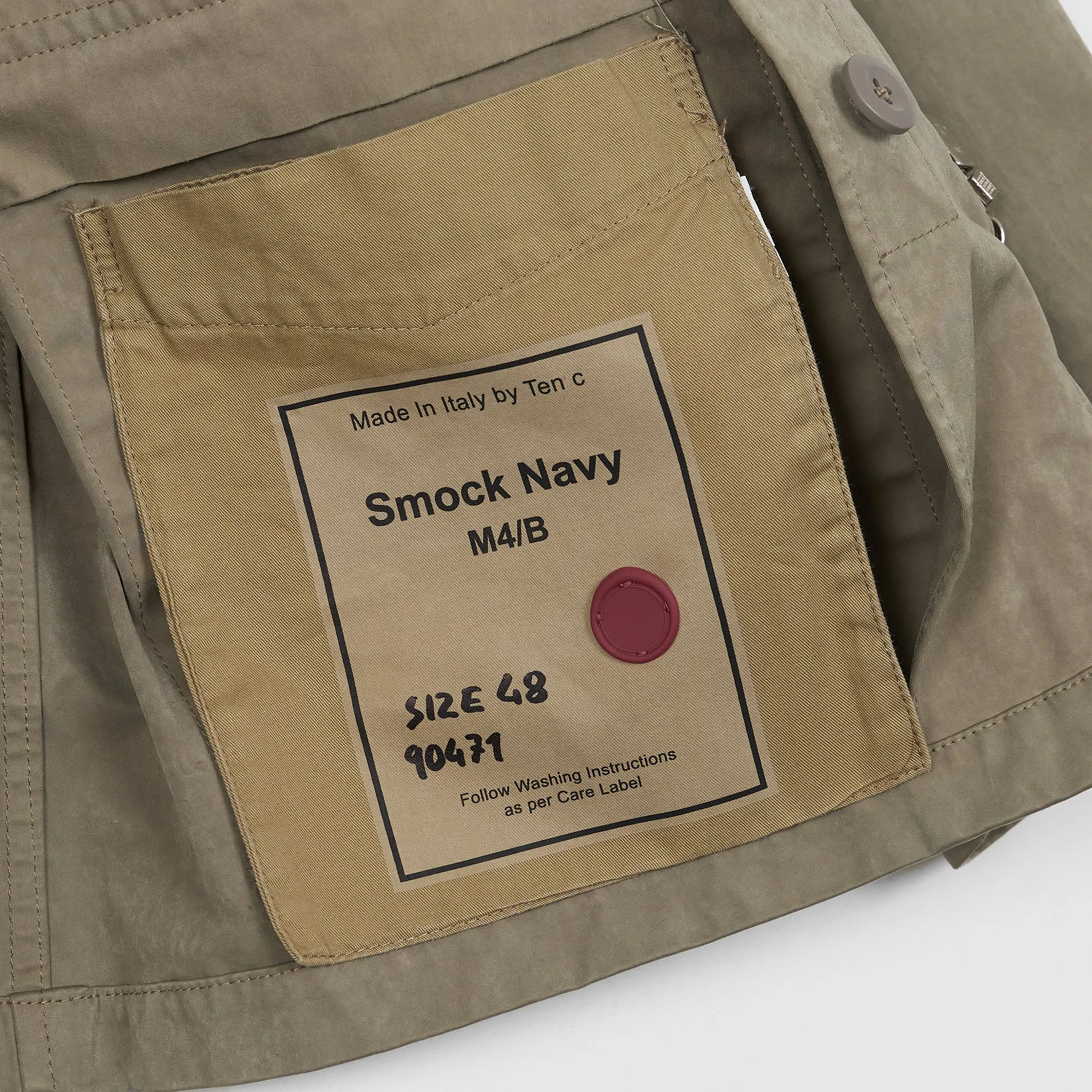 Ten c  Navy Smock 3 in 1 Jacket with Down Liner