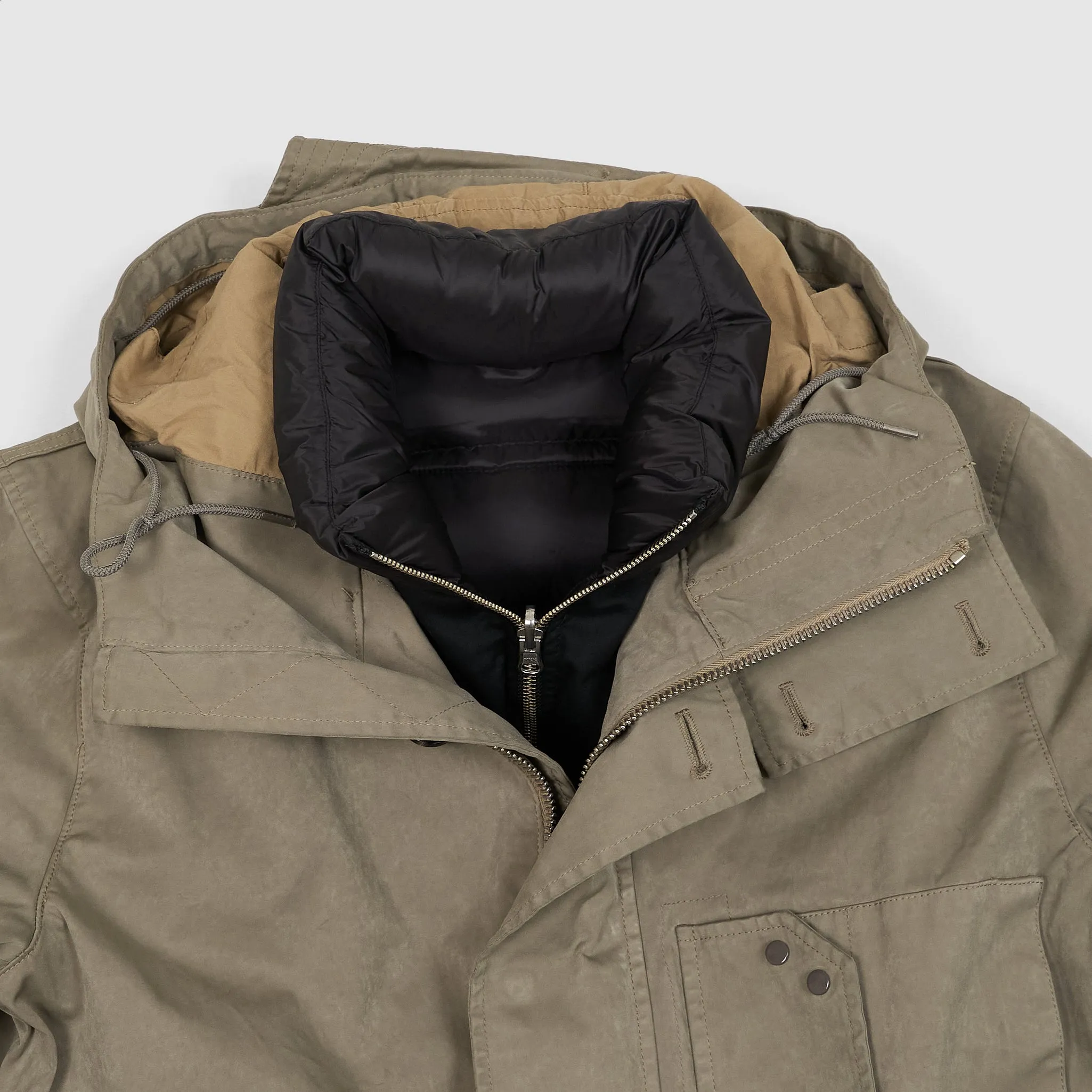 Ten c  Navy Smock 3 in 1 Jacket with Down Liner