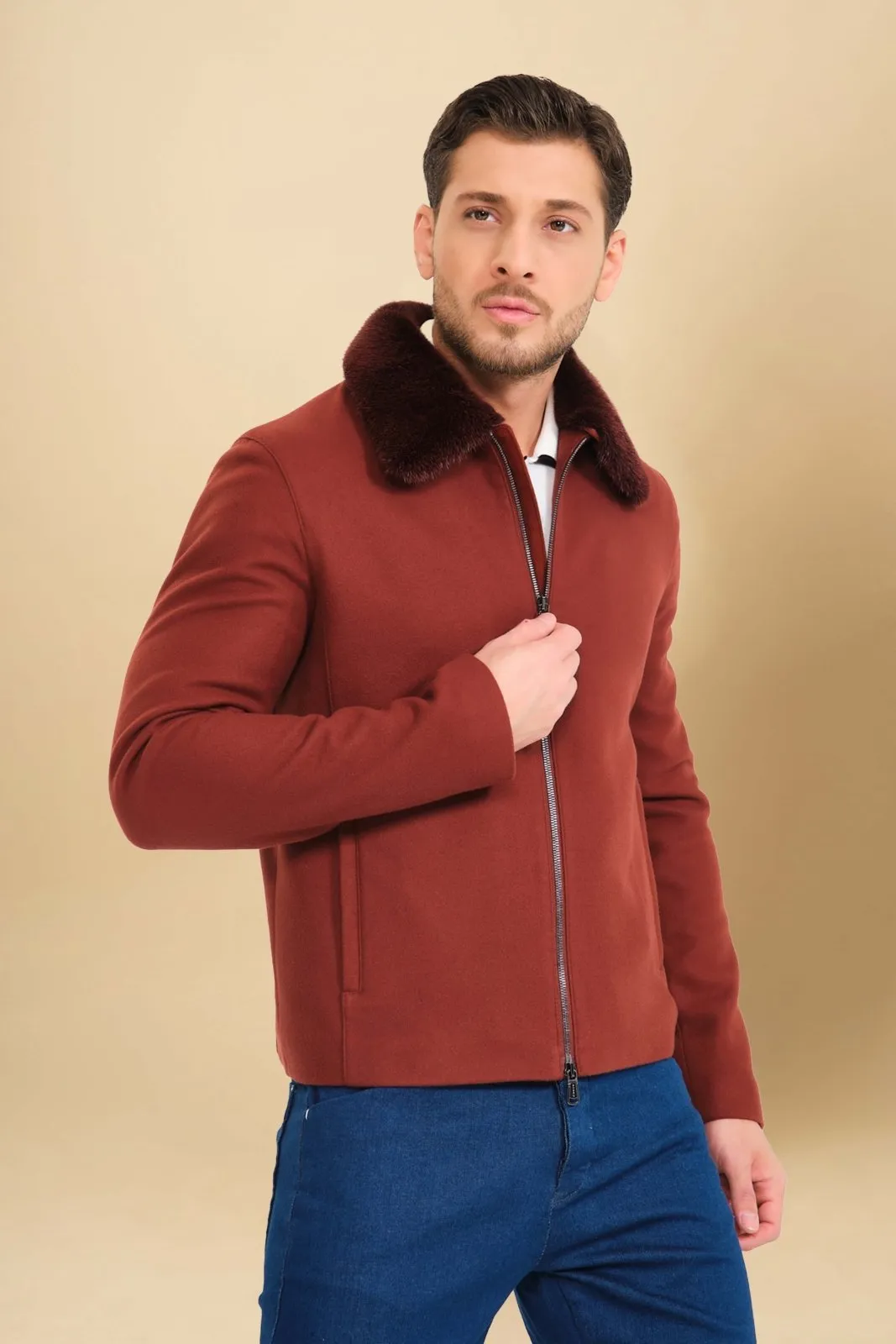 Terracota Wool Jacket
