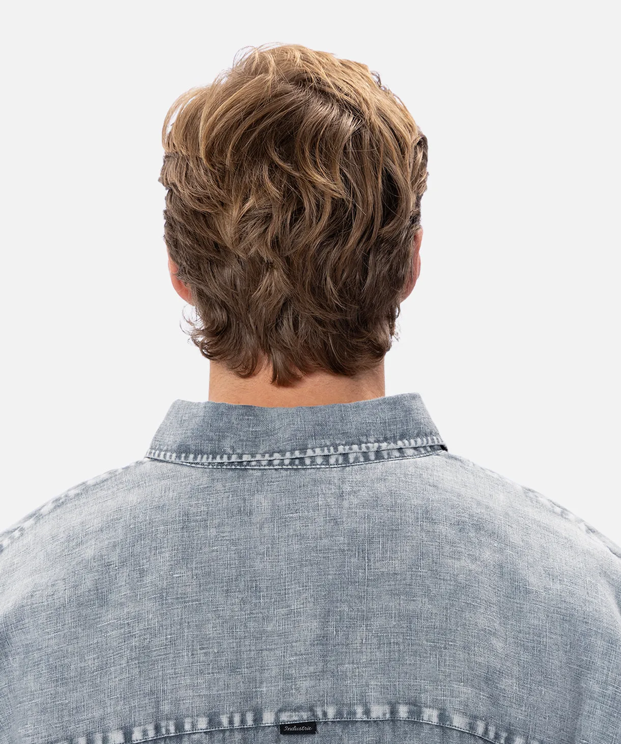 The Laverty L/s Linen Shirt - Washed Black