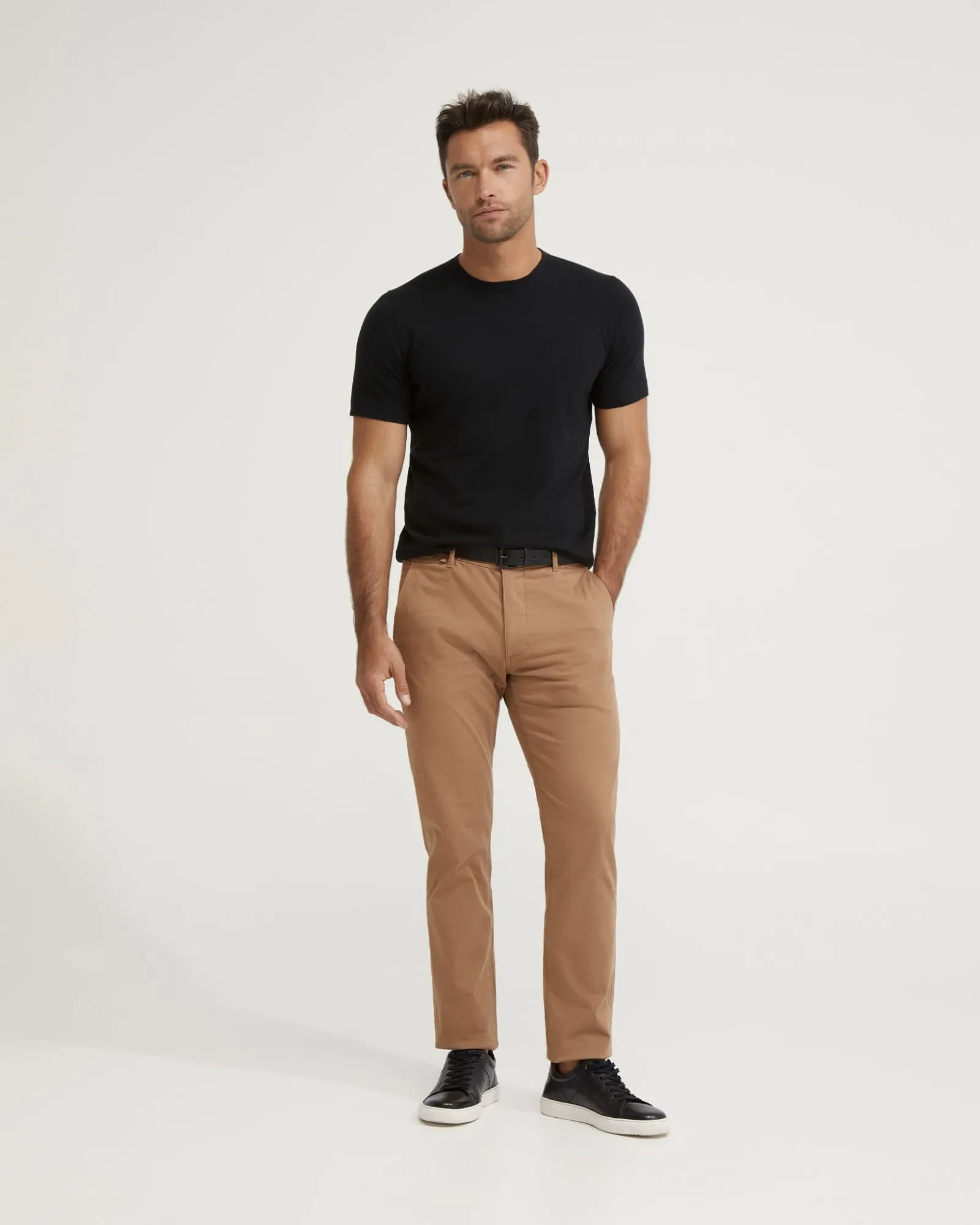 Theodore Crew Neck Knitted T-Shirt