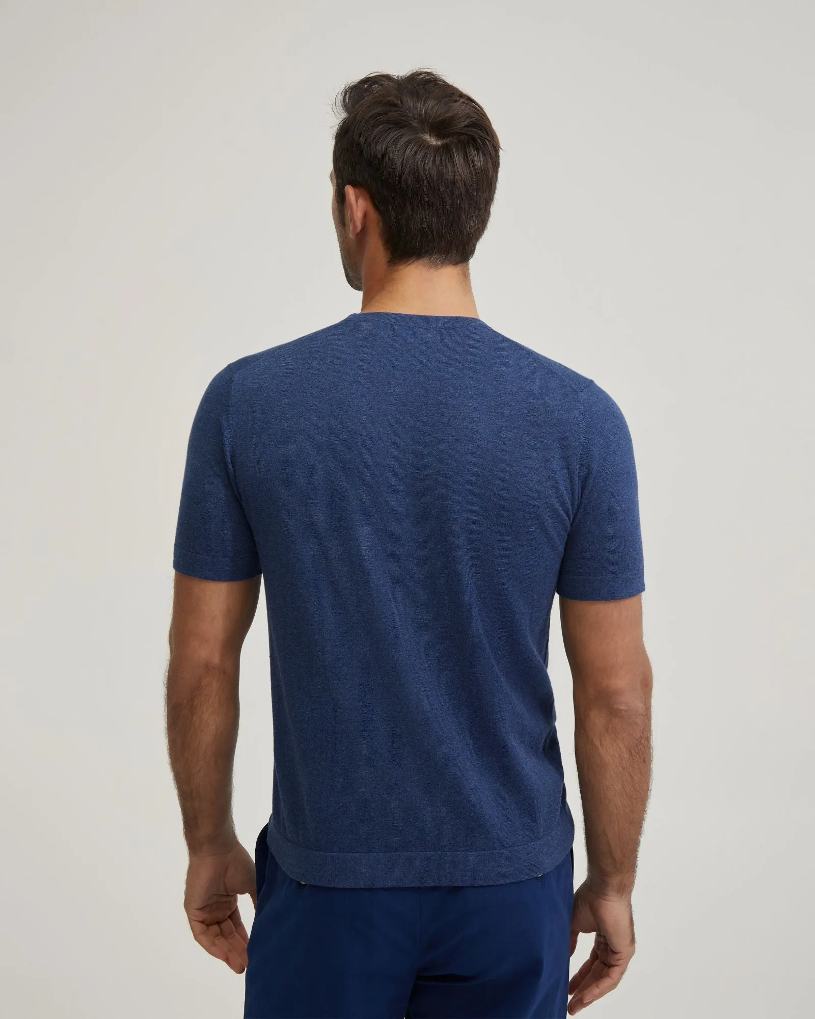 Theodore Crew Neck Knitted T-Shirt