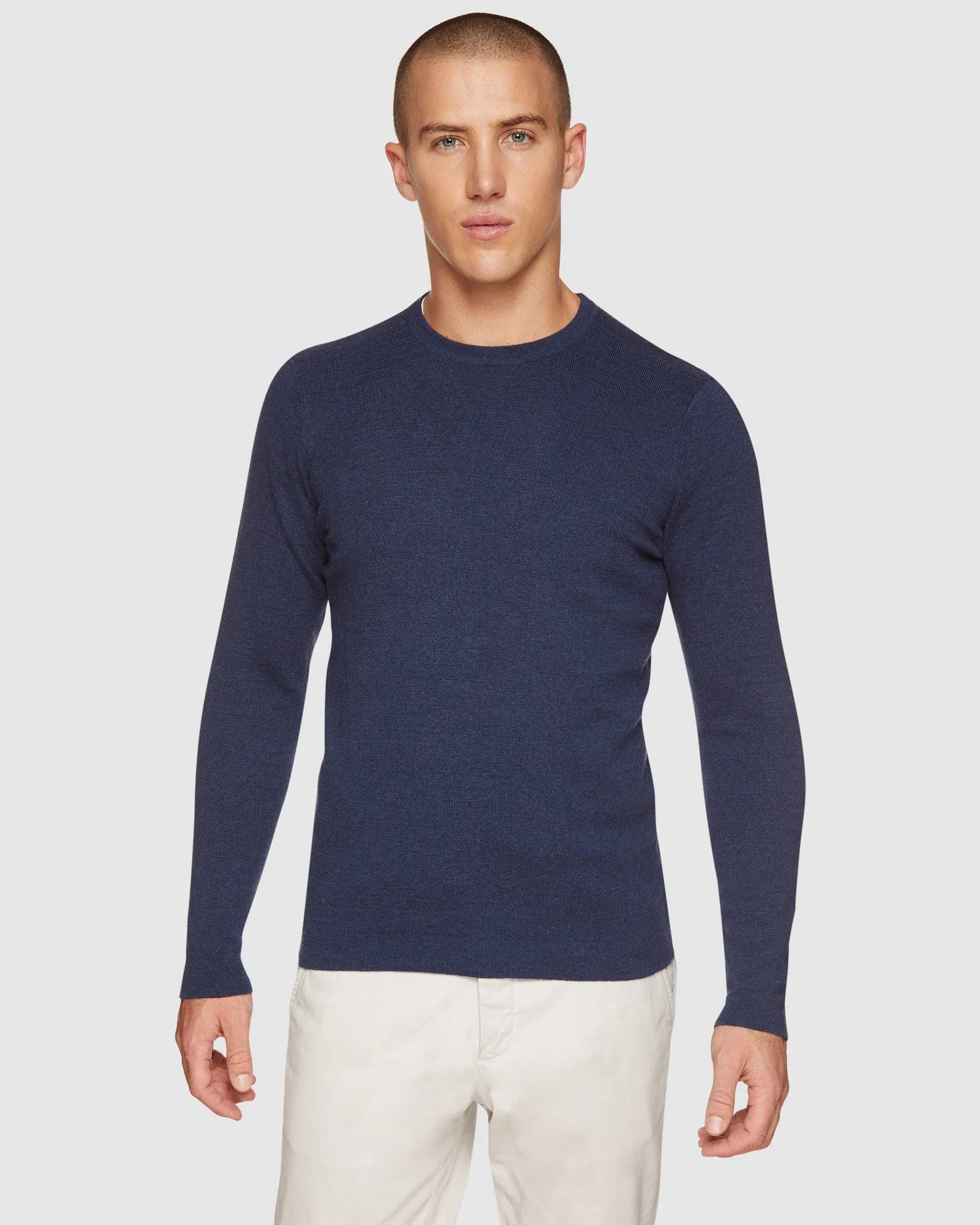 Tiger Crew Neck Knit