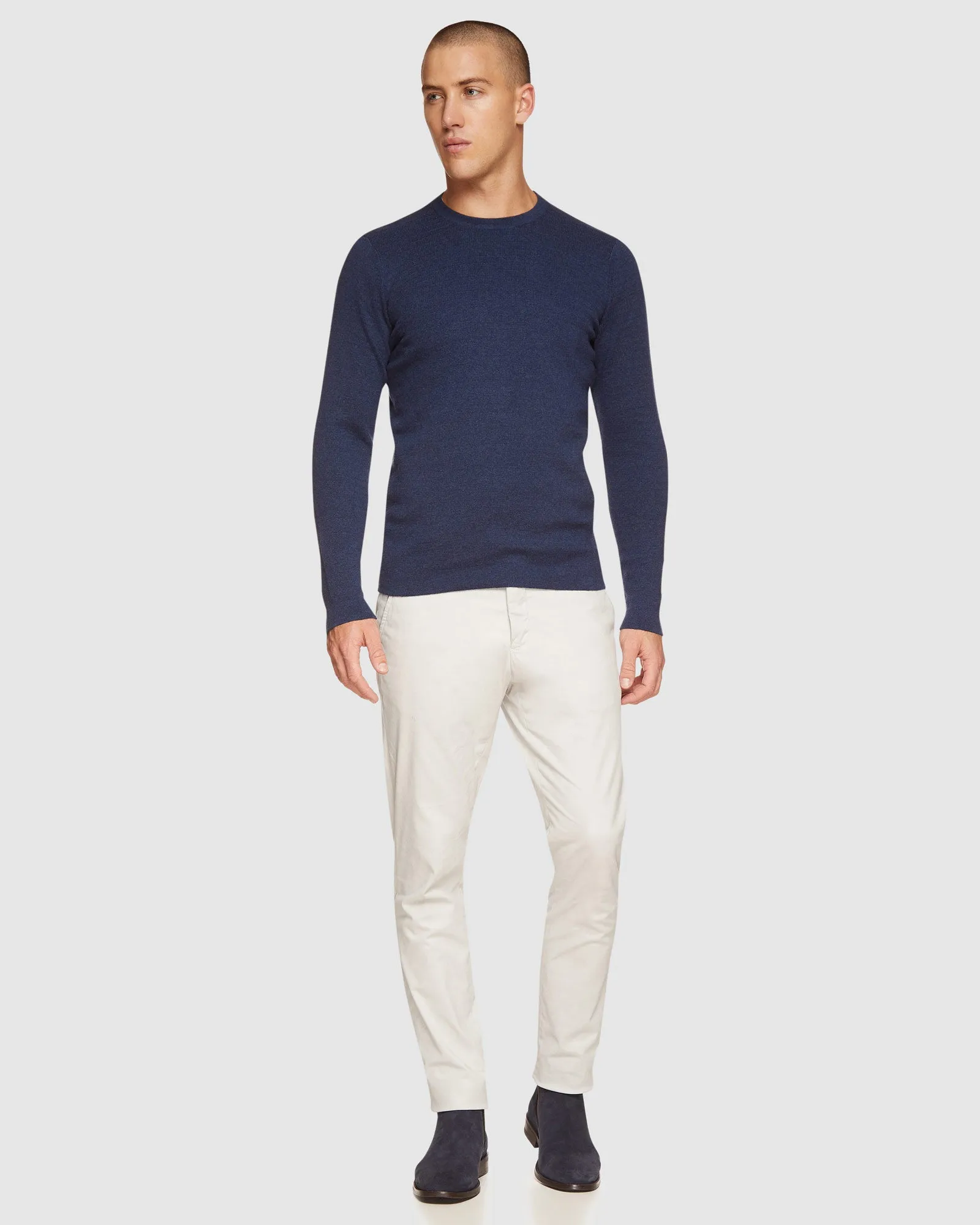 Tiger Crew Neck Knit