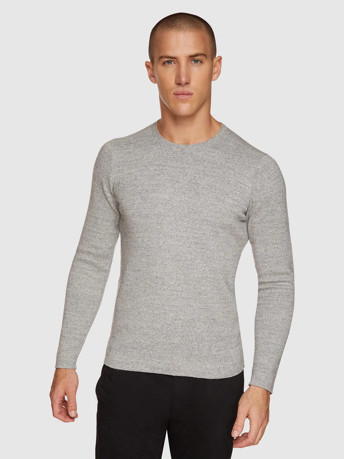 Tiger Crew Neck Knit