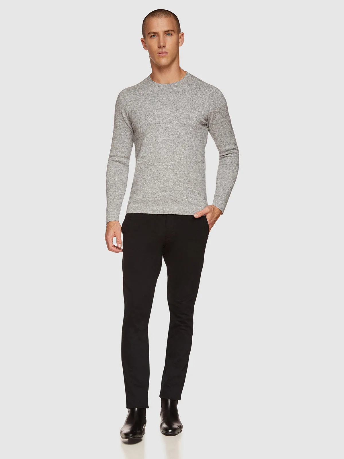 Tiger Crew Neck Knit