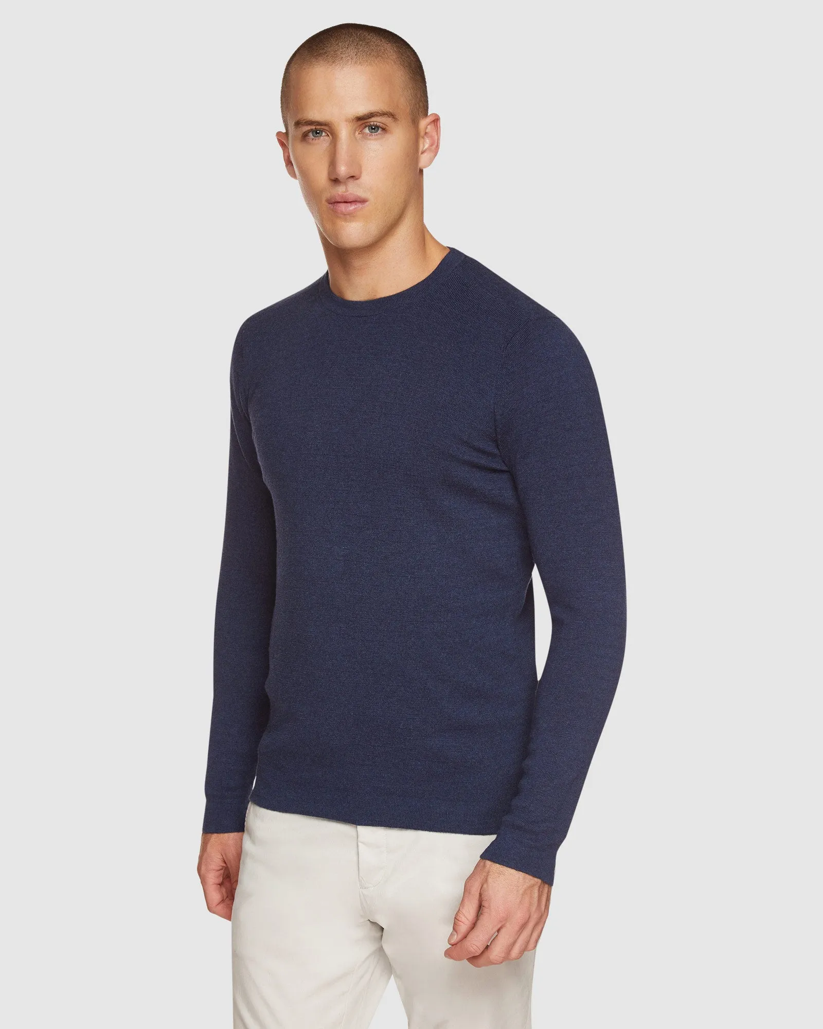 Tiger Crew Neck Knit