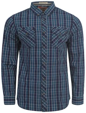 Tokyo Laundry Vostok blue shirt