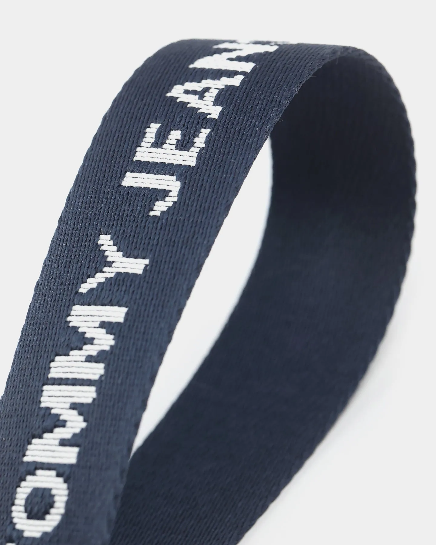 Tommy Jeans Essential Logo Tape Webbing Belt Twilight Navy