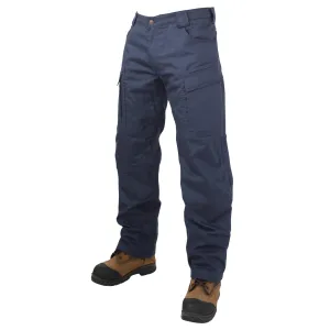 Tough Duck Men's Cargo Work Pants WP06 - Cotton Fleece Lined, Flex Twill, Multi Pockets, Reinforced, Durable, Stretch Waist, Triple Stitched, Heavy-Duty Workwear | Sizes 28-44