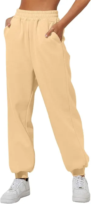 Women Linen Summer Loose Flowy Pant Trousers Low Waist Stretchy Straight Slim-Fit Pants Trendy