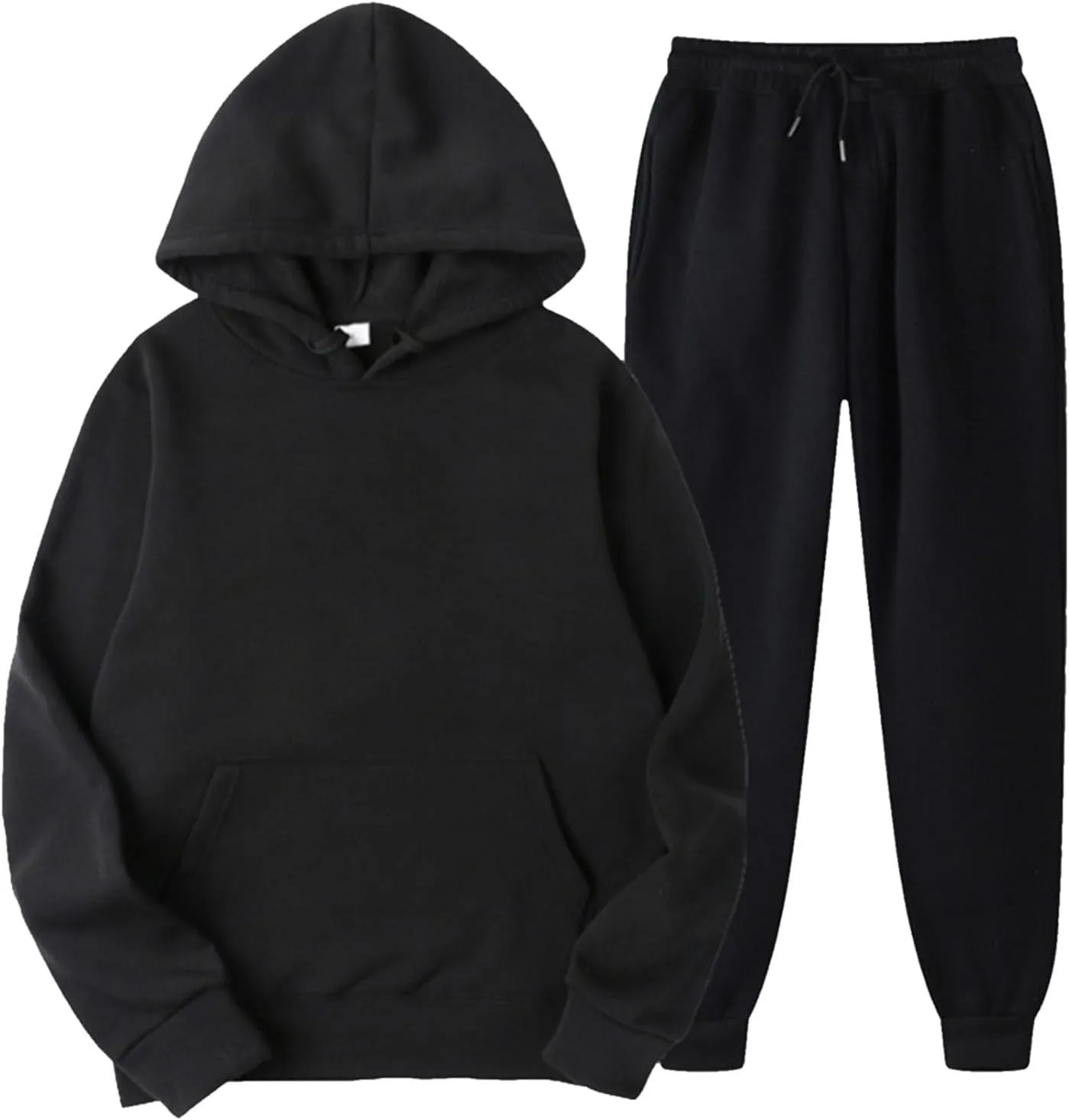 Women's 2024 Fall Two Piece Outfit Long Sleeve V Neck Printed Suits Sweatshirt Wide Leg Sweatpant Suit