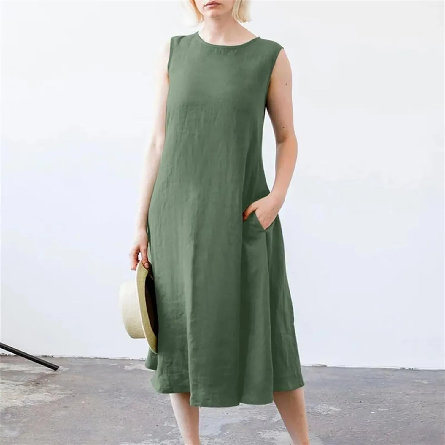 Womens Fashion Summer Dresses Elegant Short Sleeve Button Down Dresses Womens Ruffle Vacation Beach Dresses with Belt