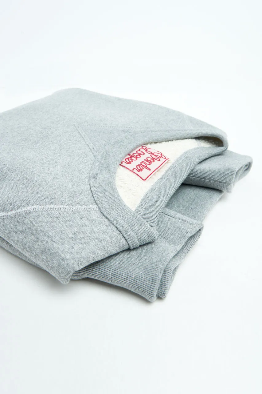 Wonder Looper Crewneck Super Looper French Terry Heather Grey