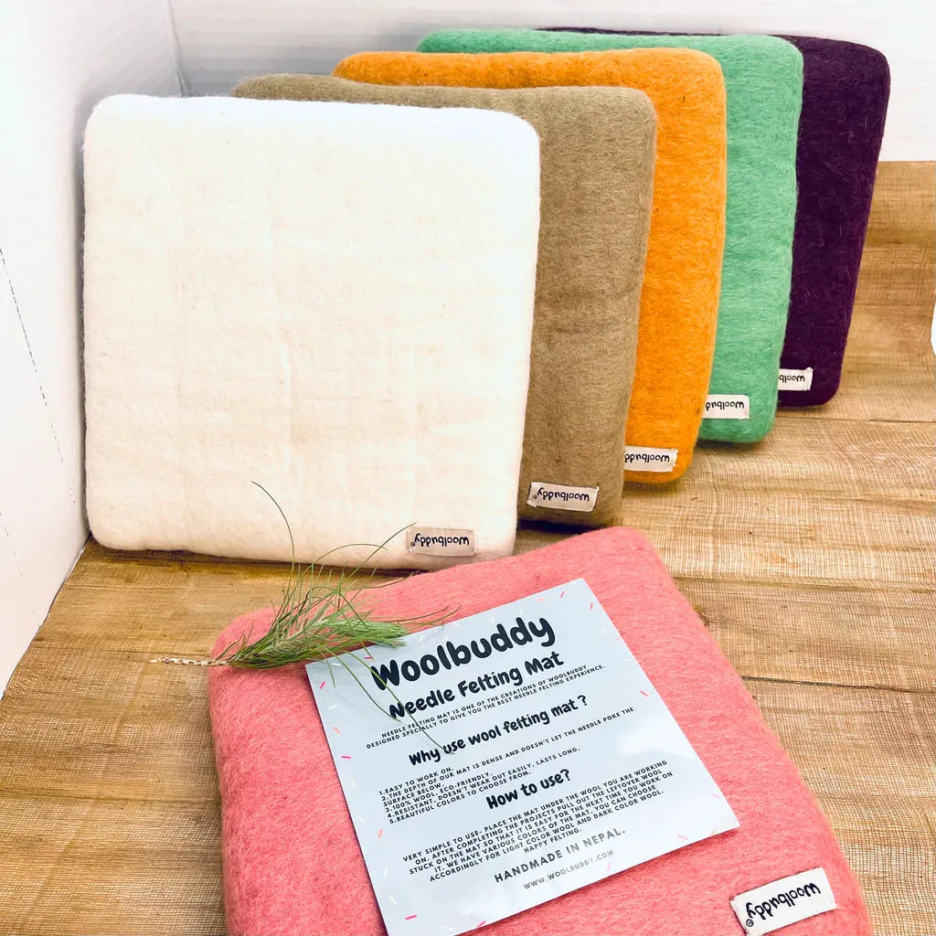 WoolBuddy Needle Felting Mat - 2 sizes